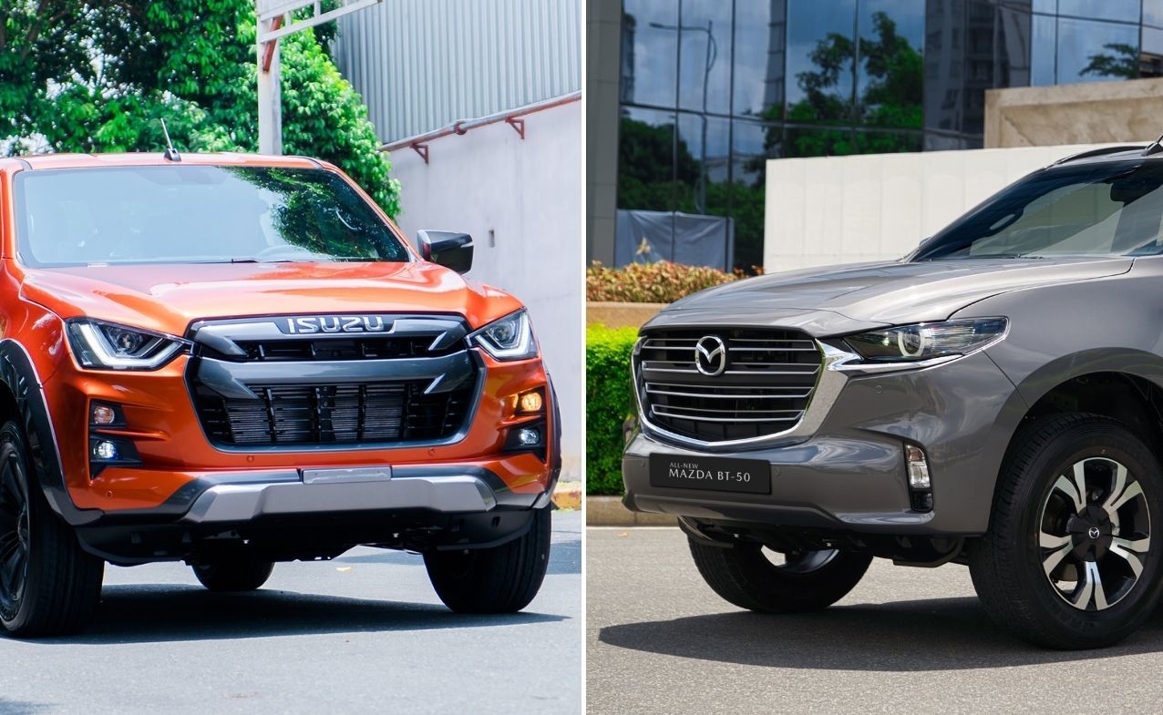 Giá từ 630 triệu, nên chọn bán tải Mazda BT-50 hay Isuzu D-Max?