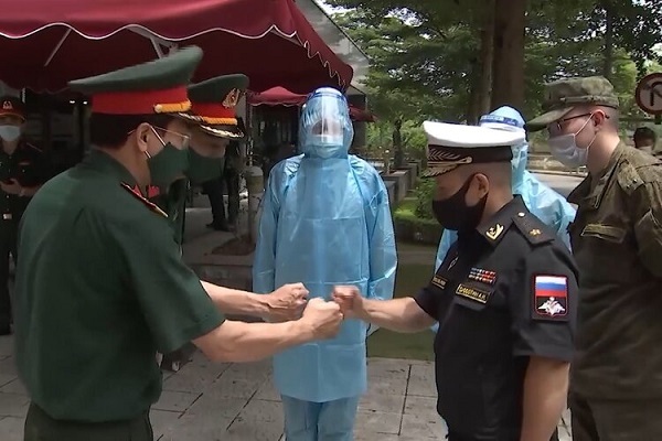 Hình ảnh các đội tuyển quân sự tới Việt Nam thi đấu Army Games 2021