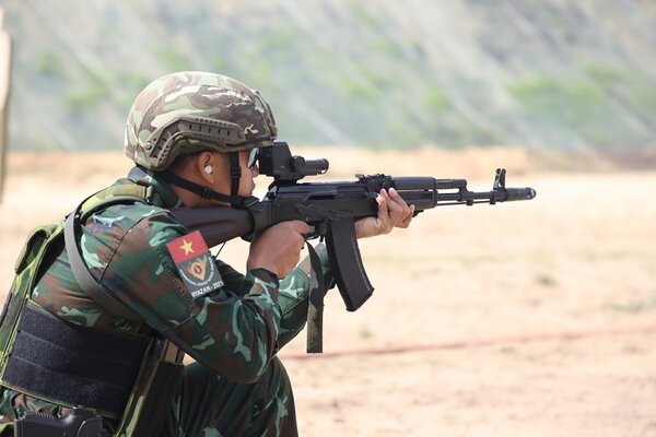 Xạ thủ chiến thuật Việt Nam giành thứ hạng cao ở Army Games