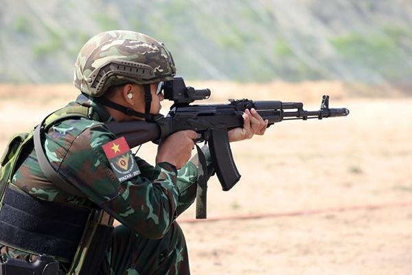 Xạ thủ chiến thuật Việt Nam giành thứ hạng cao ở Army Games