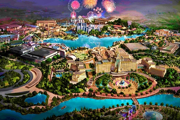 Siêu công viên giải trí 7,7 tỷ đô lớn nhất thế giới khai trương tại Bắc Kinh