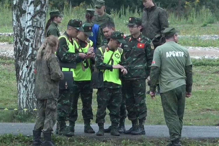 Bộ đội thông tin Việt Nam, Lào, Belarus tranh tài ở Army Games