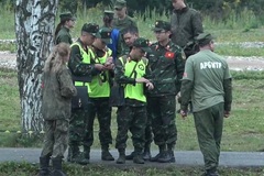 Xem lính thông tin Việt Nam, Lào, Belarus trổ tài ở Army Games