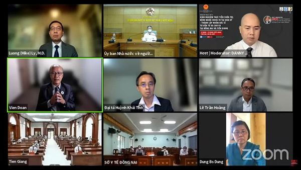 Vietnamese-American doctors to provide remote treatment to COVID patients at home in VN