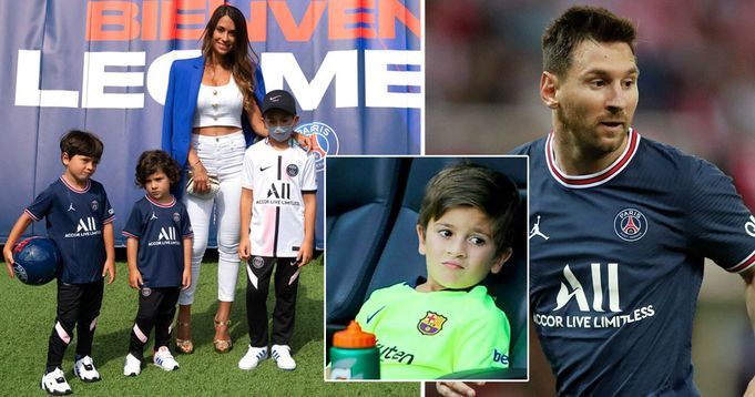 Các con của Messi rời học viện Barca gia nhập PSG