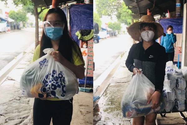 Migrant workers happy with food packages