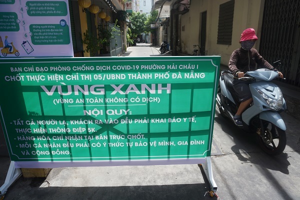 Đà Nẵng cho dân tập thể dục, mở lại chợ, quán ăn ở 'vùng xanh' từ ngày 5/9