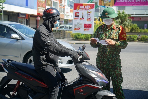 Đà Nẵng cấp giấy đi đường trực tuyến