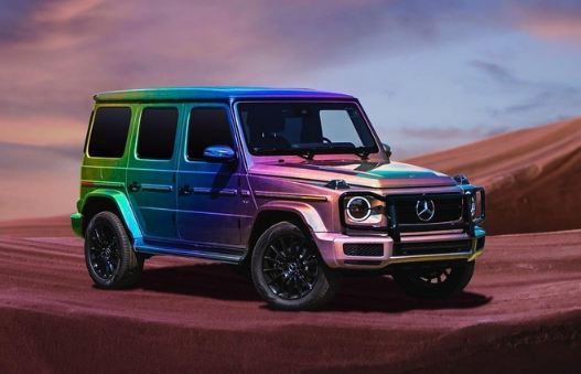 Chiếc Mercedes-Benz G-Class có 7 sắc cầu vồng