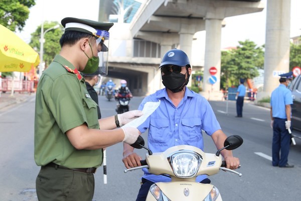 Trường hợp không cần giấy đi đường vẫn có thể lưu thông ở Hà Nội