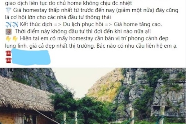 Tháo chạy khỏi homestay, đại gia ‘đứt ruột’ cắt lỗ sâu hàng tỷ đồng