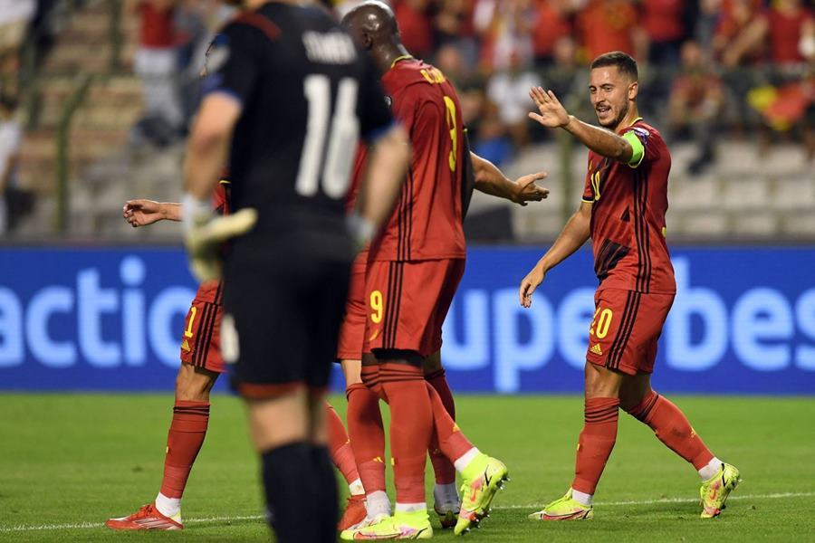 Lukaku, Hazard giúp Bỉ đè bẹp CH Séc