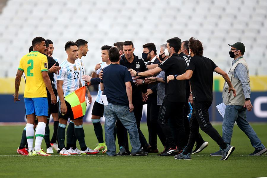 Trận Brazil vs Argentina bị hủy vì cầu thủ đội khách vi phạm cách ly