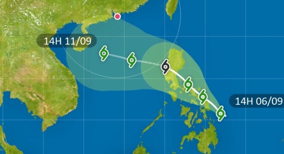 Biển Đông sắp đón bão Côn Sơn, miền Bắc mưa to