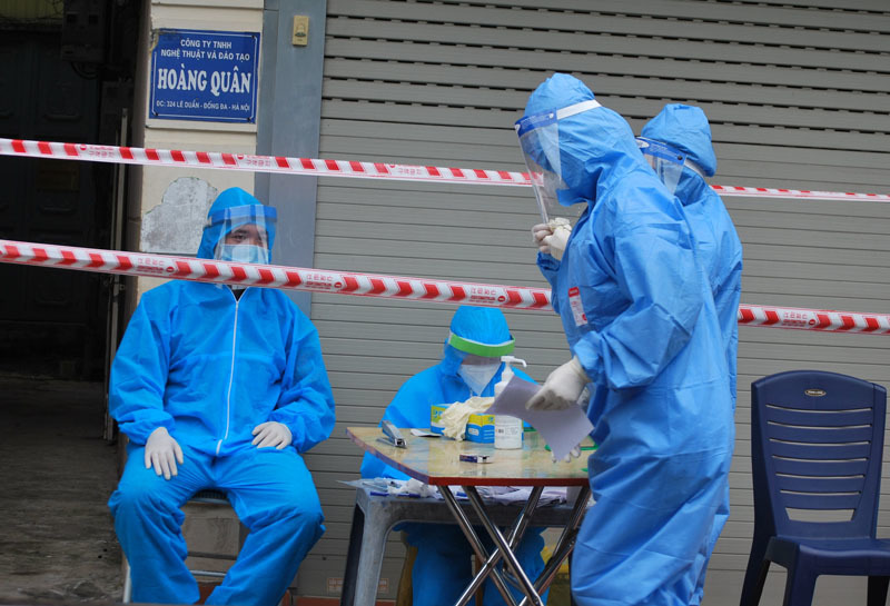 Trưa 25/9 Hà Nội không ghi nhận ca mắc Covid-19 mới