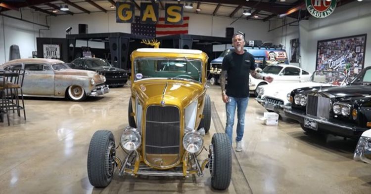Richard Rawlings ‘khoe’ chiếc Ford 1932 gây choáng mọi tín đồ mê xế cổ