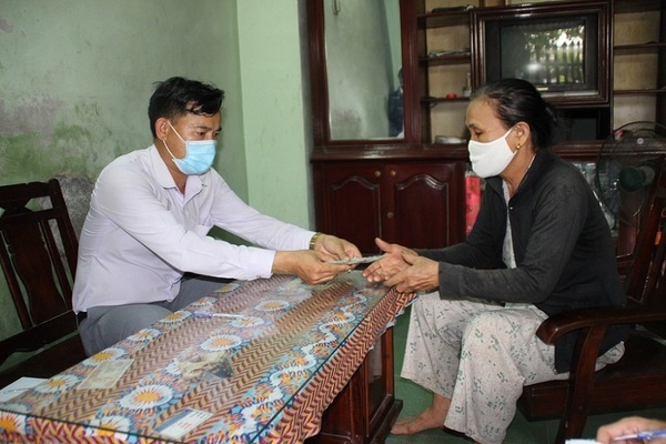 Thư cảm ơn của người dân nhận tiền hỗ trợ sau phản ánh với VietNamNet