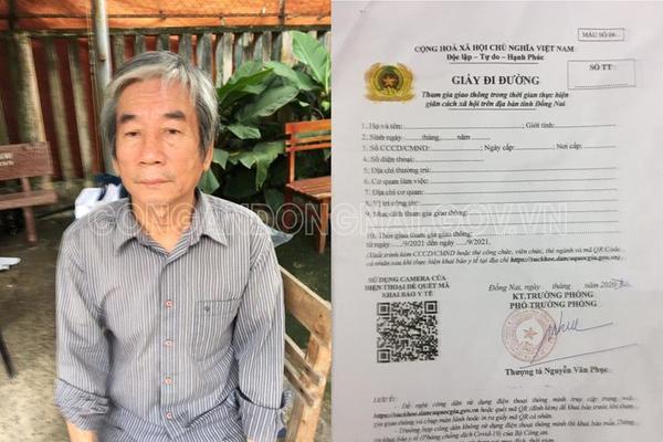 Chủ tiệm photocopy làm giả giấy chứng nhận tiêm vắc xin và giấy đi đường