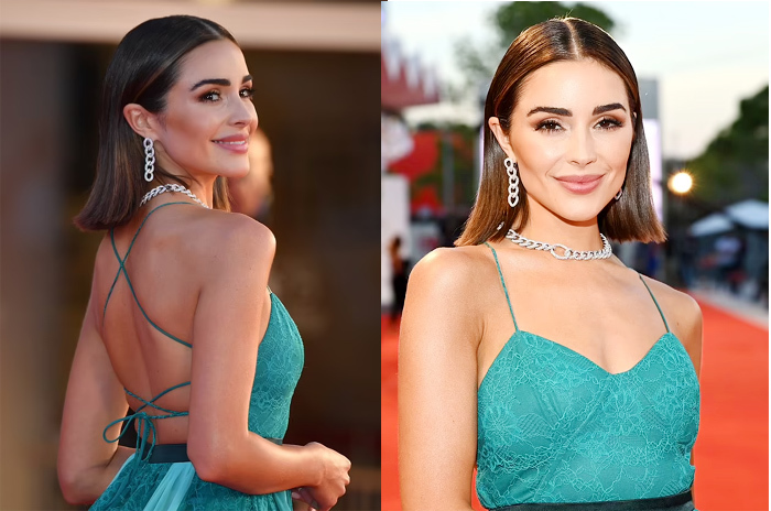Hoa hậu Hoàn vũ Olivia Culpo diện đầm hở lưng gợi cảm lên thảm đỏ