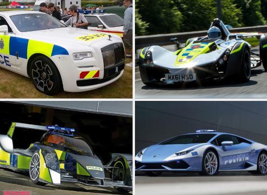 Rolls-Royce, Lamborghini, Ferrari và loạt xe đua gia nhập đội xe cảnh sát thế giới
