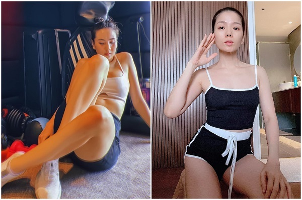 MC Mai Ngọc, Lệ Quyên đường cong nóng bỏng nhờ chăm tập luyện