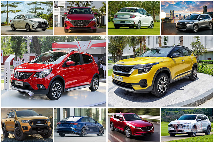 Top 10 xe bán chạy tháng 8/2021: Mazda CX-5 lọt top, Vinfast Fadil vững ngôi đầu