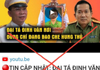 Đại tá Đinh Văn Nơi bác thông tin bịa đặt trên mạng xã hội