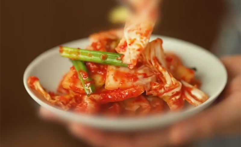 Cách muối kim chi cải thảo chay