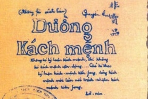 Tác phẩm Đường Kách mệnh của Chủ tịch Hồ Chí Minh