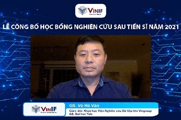 Vingroup trao 11 tỷ đồng học bổng nghiên cứu sau tiến sĩ ngành Khoa học-Công nghệ