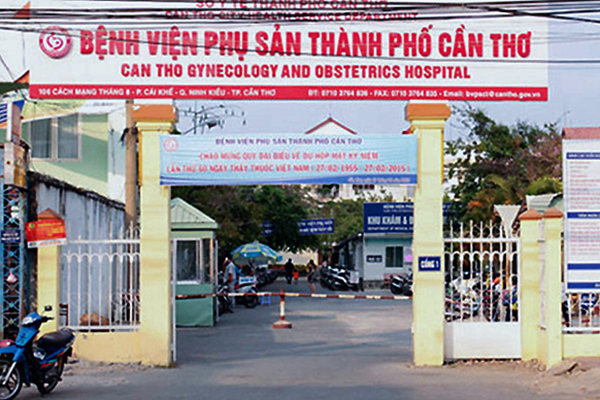 Phong tỏa tạm thời toàn bộ Bệnh viện Phụ sản TP Cần Thơ