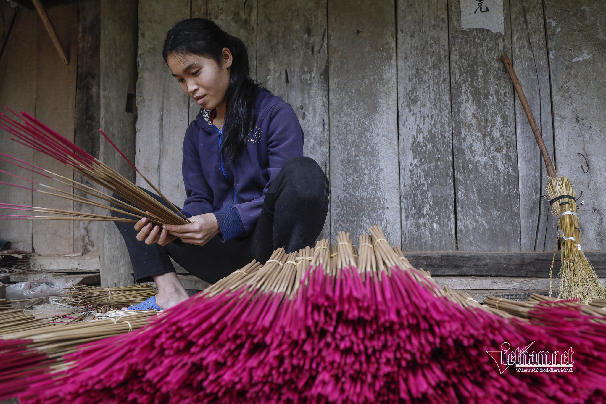 Làng làm hương trăm tuổi của người Nùng An