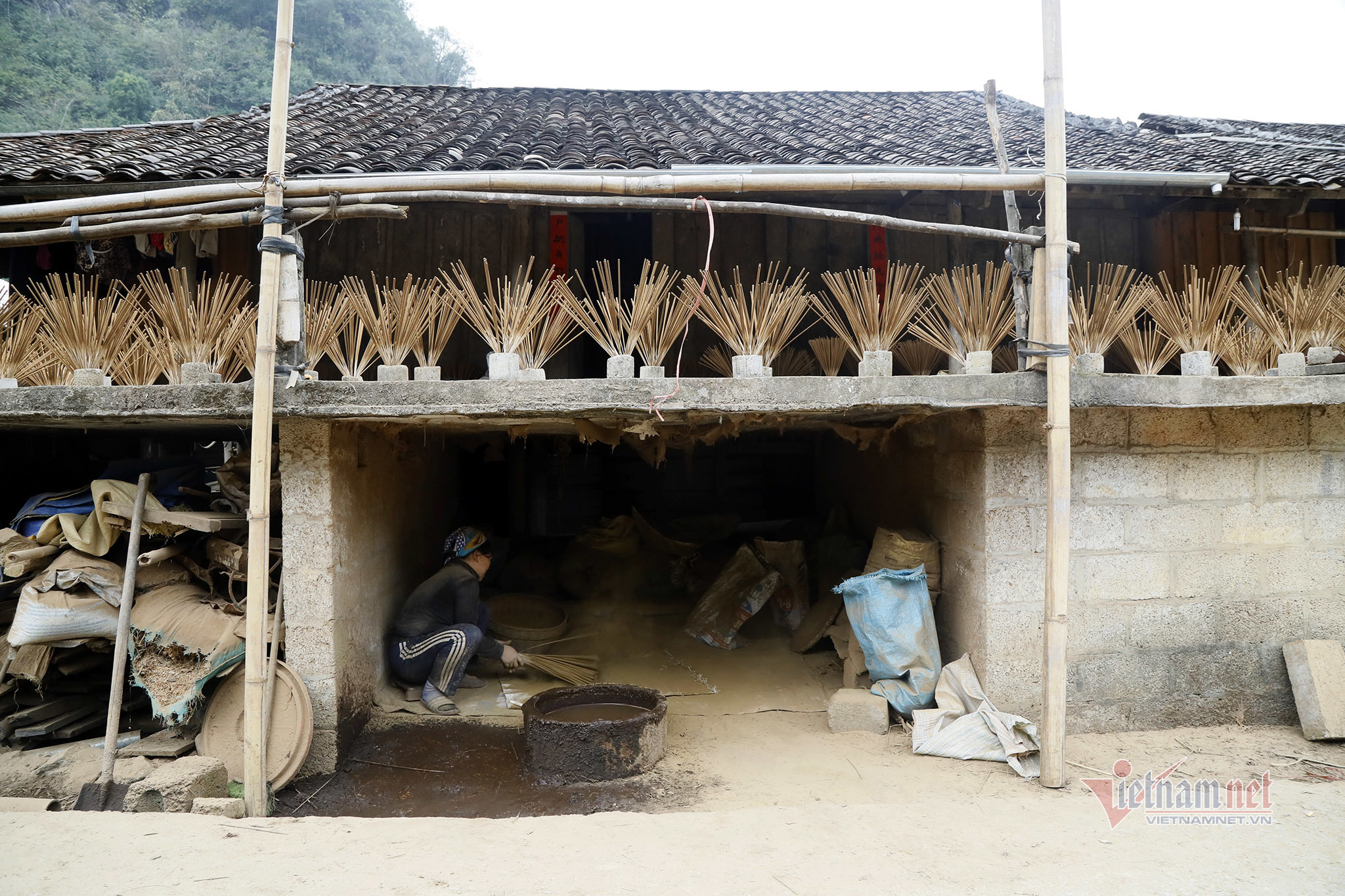 Làng làm hương trăm tuổi của người Nùng An