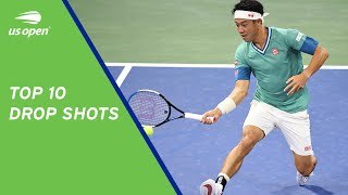 Xem 10 cú bỏ nhỏ ghi điểm khó tin nhất US Open 2021