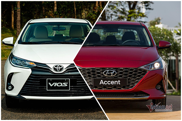 Với 510 triệu, mua Toyota Vios E hay Hyundai Accent cao cấp?