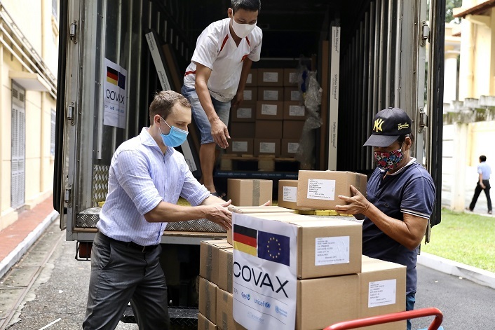 Germany supports Vietnam with over 850,000 vaccine doses via COVAX