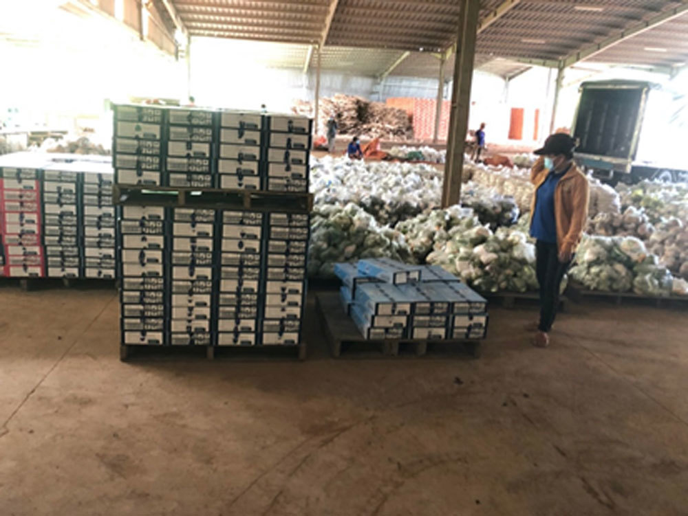 Tăng thêm combo nông sản đến tay người dân TP.HCM
