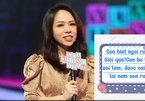 MC Thư Hiền VTV cười trừ vì đọc sai câu tiếng Việt không dấu