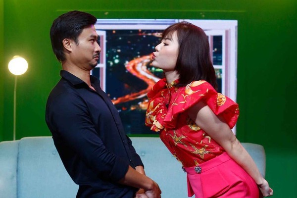 Thanh Hương bị Duy Hưng 'mắng' trên truyền hình vì quá điệu