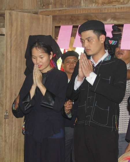 Wedding ritual of the Nung ethnic group in northern Vietnam