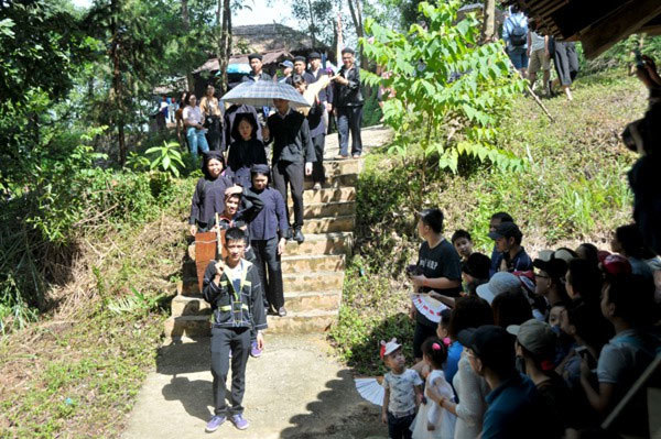 Wedding ritual of the Nung ethnic group in northern Vietnam