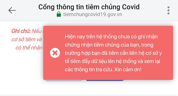 Cách tra cứu và lưu mã QR chứng nhận tiêm chủng trên Zalo