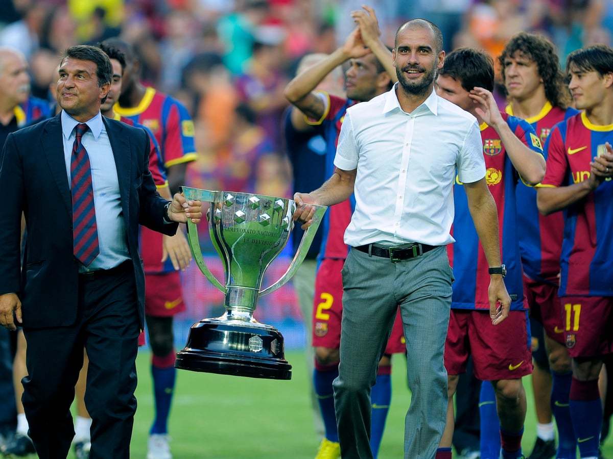 Chủ tịch Barca kéo Pep Guardiola về thay Koeman