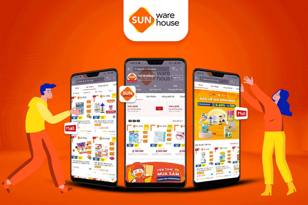 Sun Warehouse chính thức gia nhập gian hàng Shopee Mall