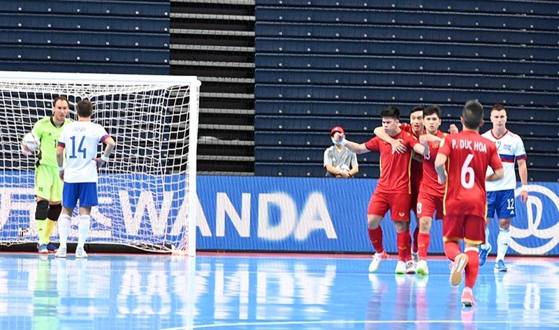 Highlights futsal Việt Nam 2-3 Nga: Rượt đuổi kịch tính