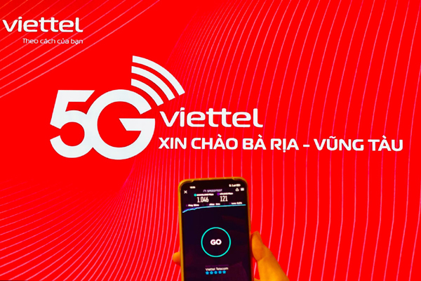 Viettel khai trương mạng 5G tại Bà Rịa - Vũng Tàu