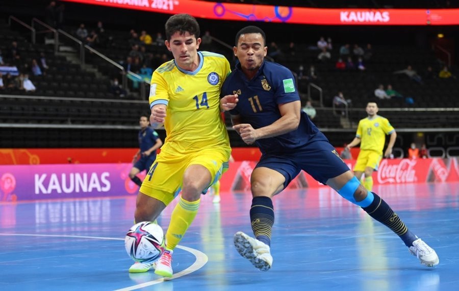 Thái Lan thảm bại ở vòng 1/8 World Cup Futsal
