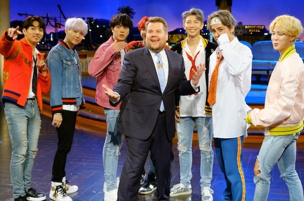 James Corden - MC tai tiếng, xem thường nhóm BTS