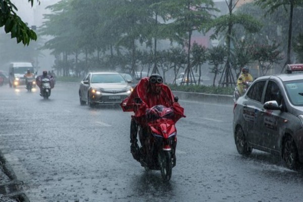 Dự báo thời tiết 26/9, mưa giông còn tiếp diễn khắp miền Bắc