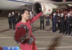 'Công chúa Huawei' được chào đón khi về đến Trung Quốc